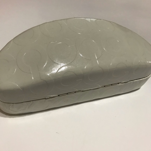 COACH SUNGLASSES CASE CLAMSHELL - Picture 4 of 4